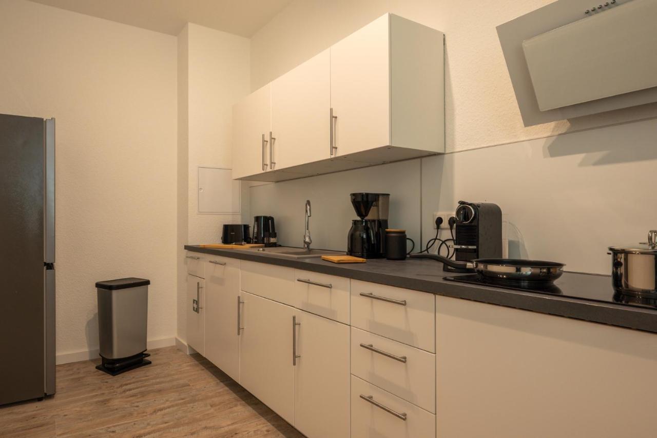 Maremar - Design Apartment - Luxus Boxspringbett - Zentral - Kueche - Arbeitsplatz - Highspeed Wlan Gera Exteriér fotografie