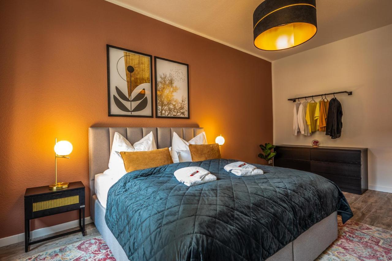 Maremar - Design Apartment - Luxus Boxspringbett - Zentral - Kueche - Arbeitsplatz - Highspeed Wlan Gera Exteriér fotografie