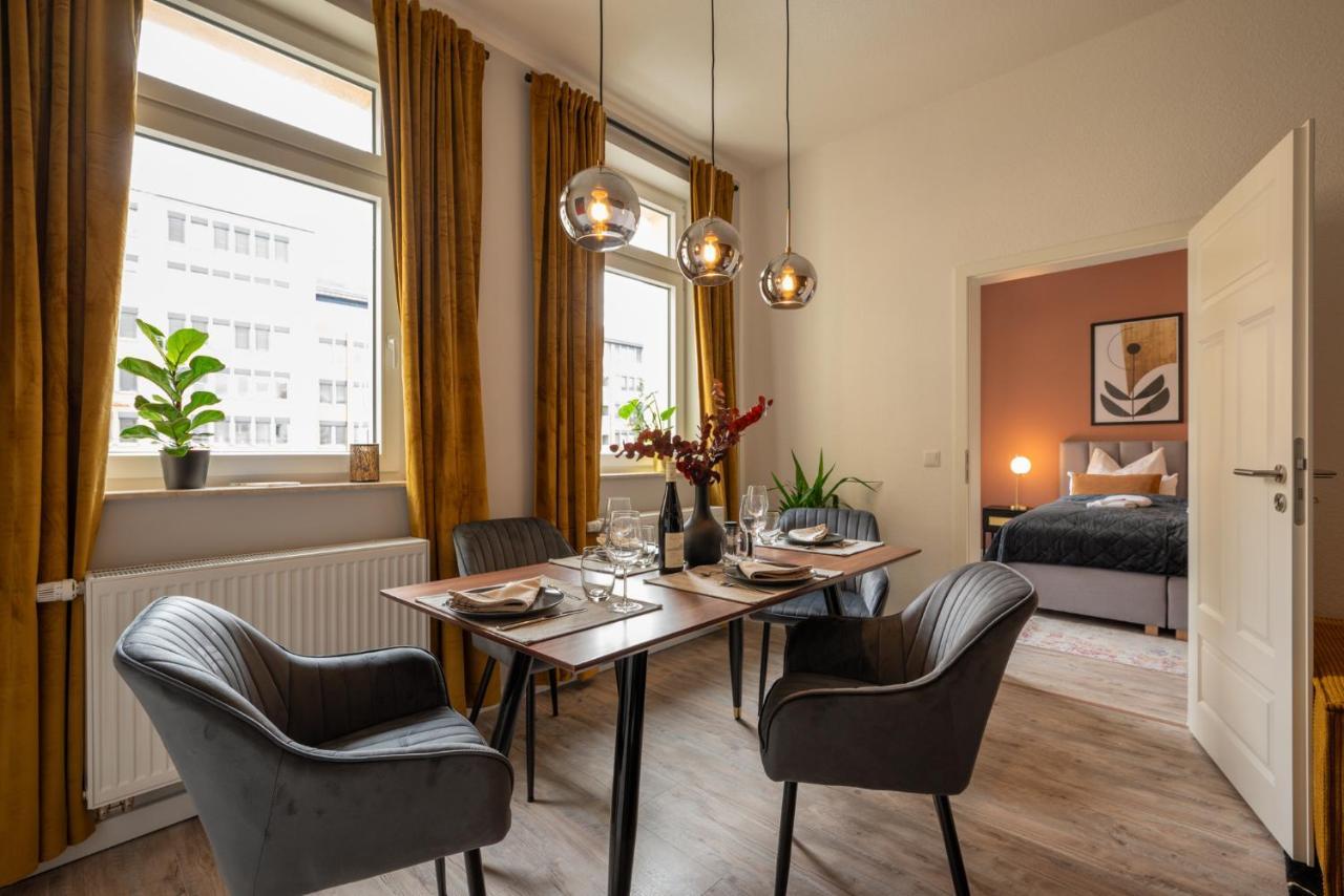 Maremar - Design Apartment - Luxus Boxspringbett - Zentral - Kueche - Arbeitsplatz - Highspeed Wlan Gera Exteriér fotografie