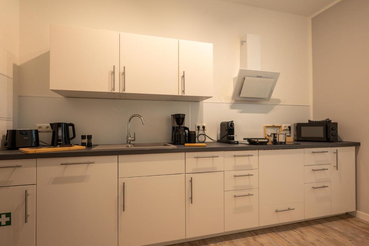 Maremar - Design Apartment - Luxus Boxspringbett - Zentral - Kueche - Arbeitsplatz - Highspeed Wlan Gera Exteriér fotografie