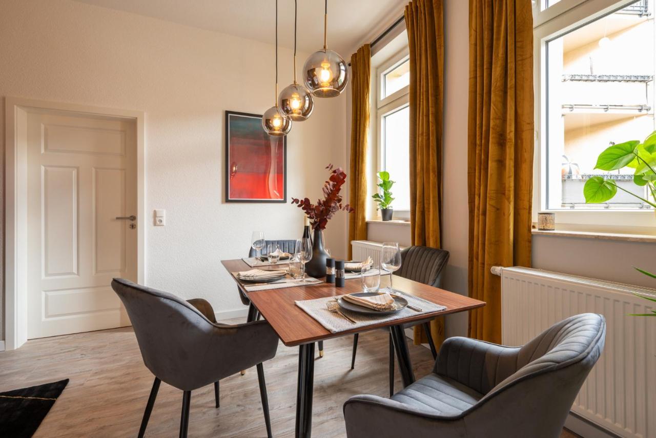 Maremar - Design Apartment - Luxus Boxspringbett - Zentral - Kueche - Arbeitsplatz - Highspeed Wlan Gera Exteriér fotografie